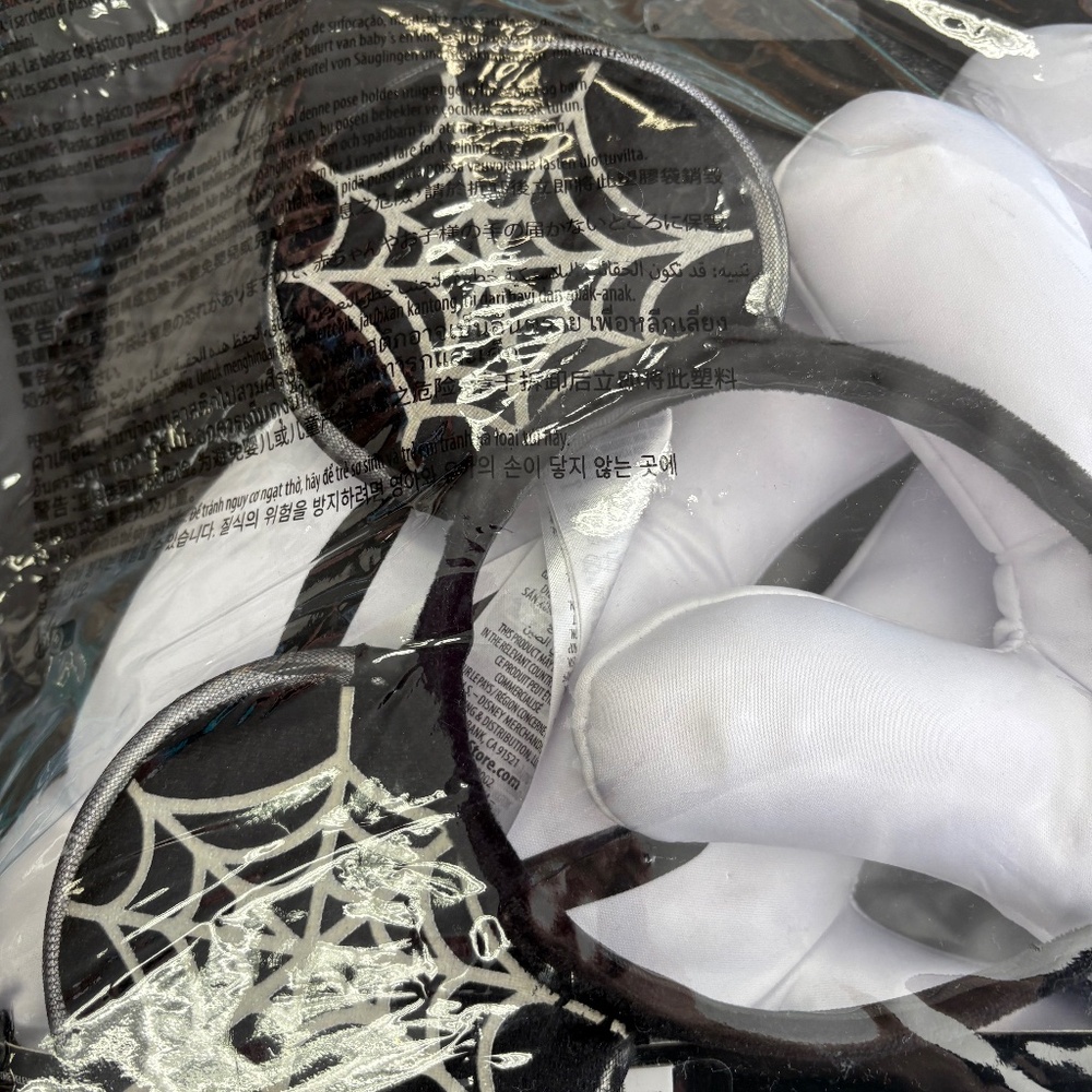 Mickey Mouse Light-Up Skeleton Costume Accessory Set for Adults, NWT - Picture 5 of 8